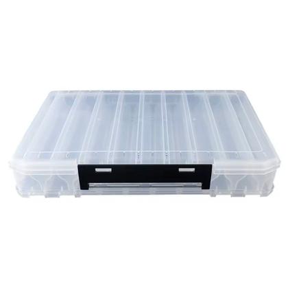 Imagem de Caixa Organizadora Dupla Com 14 Divisórias Para Iscas Pesca