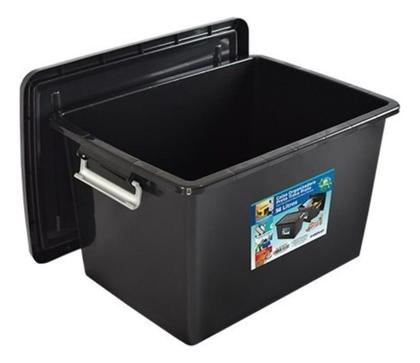 Imagem de Caixa Organizadora Multiuso Plástica 56 Litros Resistente