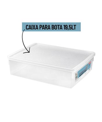 Imagem de Caixa Organizadora P/ Botas E Roupas Delicadas 19,5l Ordene