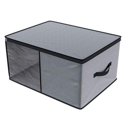 Imagem de Caixa Organizadora Para Cobertores Edredom Multiuso 4 Unidades