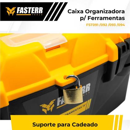 Imagem de Caixa Organizadora Para Ferramentas Com Fecho