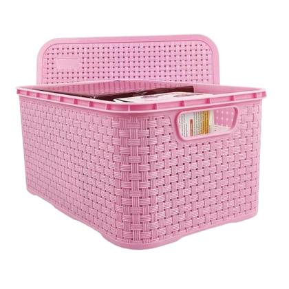 Imagem de Caixa Organizadora Rattan 18L 38x28x18 - Monte Libano