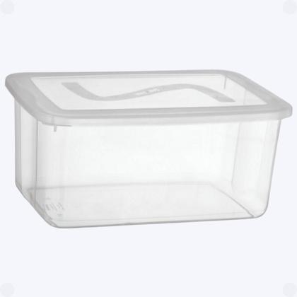 Imagem de Caixa Organizadora Topa Tudo 20 l c/ tampa Conjunto c/ 4 unid.