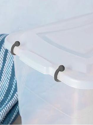 Imagem de Caixa Organizadora Transparente 20 Litros Com Travas