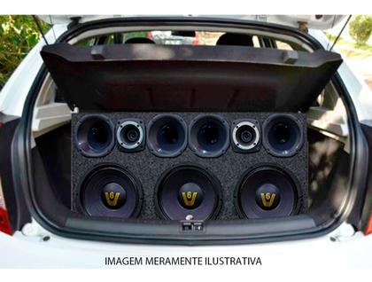 Imagem de Caixa Pancadão 3 Woofer Driver Tweeter Modulo Taramps