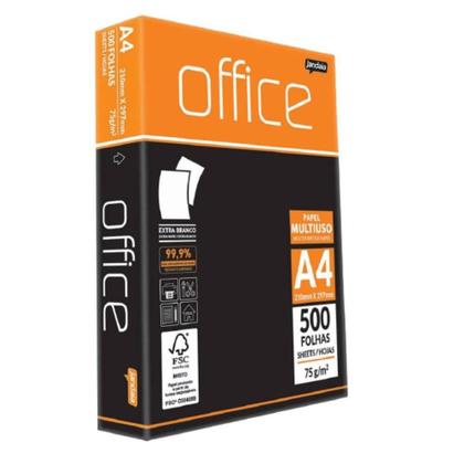 Imagem de Caixa Papel A4 Sulfite Office Jandaia 75G Resma 5 Pacotes - JS TECHNOLOGY