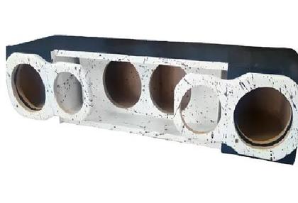 Imagem de Caixa Para 2 Médios De 6 Polegadas Corneta E Super Tweeter