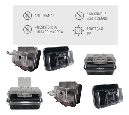 Imagem de Caixa Para Disjuntor Padrão Enel Monofásico Taf Resistente