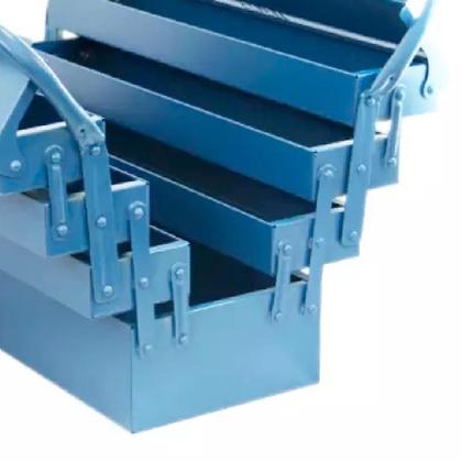 Imagem de Caixa para Ferramentas Sanfonada c/ 7 Gavetas 50 CM Azul FERCAR
