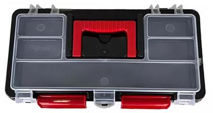 Caixa para ferramentas XPLAST 7L e 5 divisórias - Maleta para