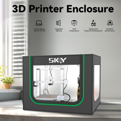 Imagem de Caixa para Impressora 3D Skouphy - Compatível com Bambu Lab A1 e A1 Mini