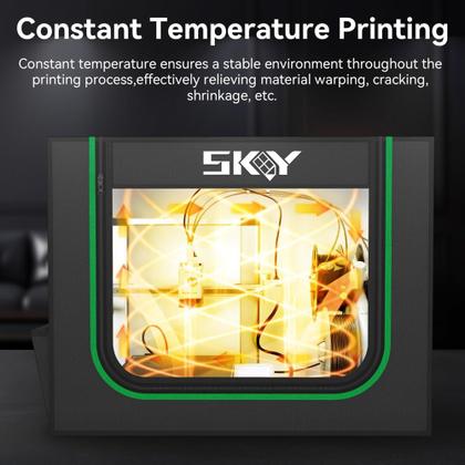 Imagem de Caixa para Impressora 3D Skouphy - Compatível com Bambu Lab A1 e A1 Mini