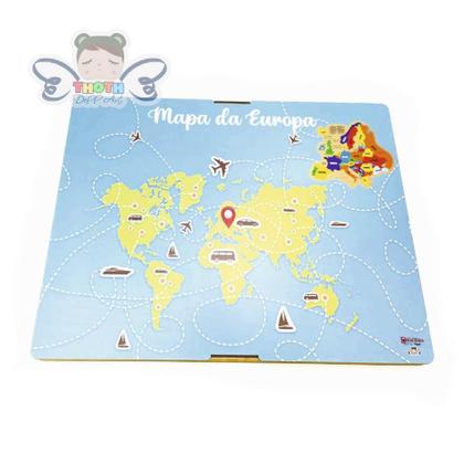Imagem de Caixa para Mapa da Europa