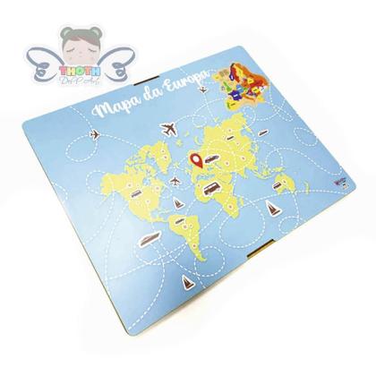 Imagem de Caixa para Mapa da Europa