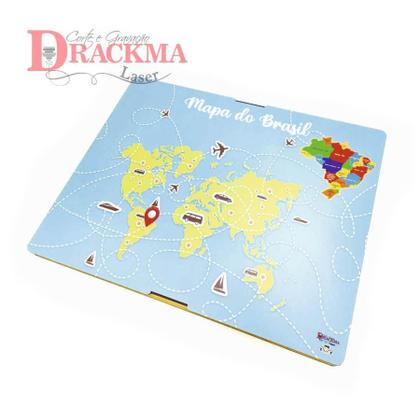Imagem de Caixa para Mapa do Brasil
