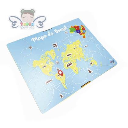 Imagem de Caixa para Mapa do Brasil