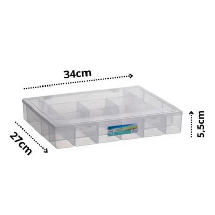 Imagem de Caixa Para Objetos Transparentes Com 20 Divisorias