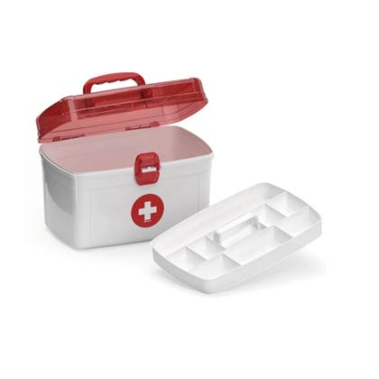 Imagem de Caixa Para Remédios Grande Com Alça 6,2l Litros Cor Branco