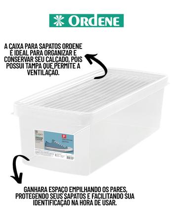 Imagem de Caixa Para Sapato Tamanho P Ordene