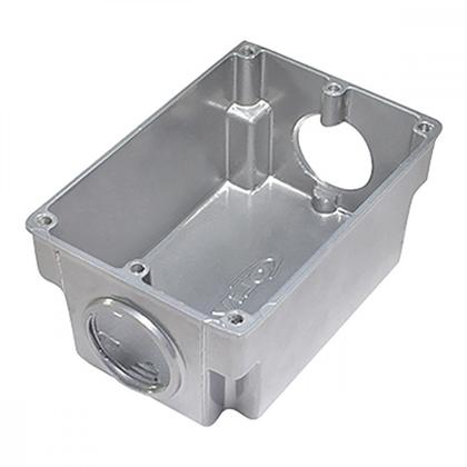 Imagem de Caixa Piso Alum 4X2 Olivo Baixa 3/4 E/S