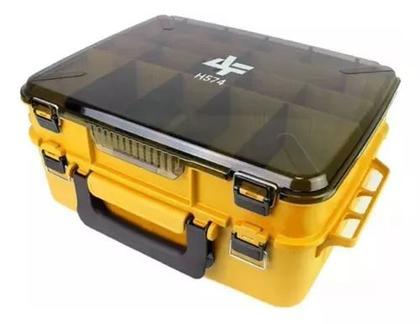 Imagem de Caixa plastica albatroz h574 amarelo