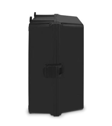 Imagem de Caixa plastica multiuso c28-18-14c md preta modelo sibratec