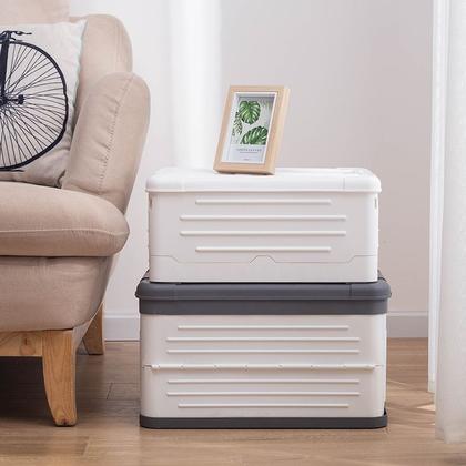 Imagem de Caixa Plástica Organizadora Dobravel Multiuso Grande 30L