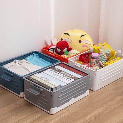 Imagem de Caixa Plástica Organizadora Dobravel Multiuso Grande 30L