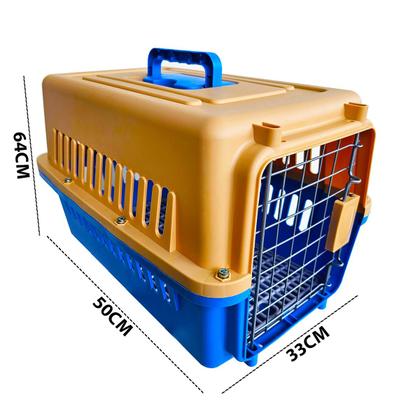 Imagem de Caixa plástica Transporte gatos Cães pequeno porte Nº1