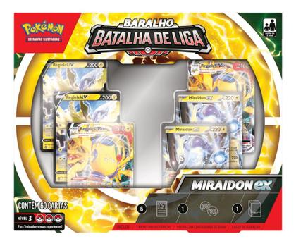 Imagem de Caixa Pokémon Baralho Batalha De Liga Miraidon Ex