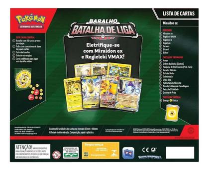 Imagem de Caixa Pokémon Baralho Batalha De Liga Miraidon Ex