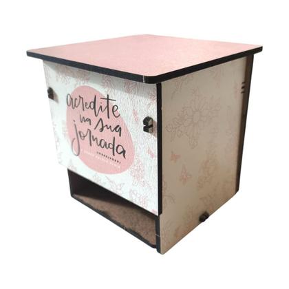 Imagem de Caixa Porta Chá De Madeira - Sobre.Voar