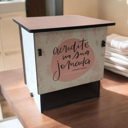 Imagem de Caixa Porta Chá De Madeira - Sobre.Voar