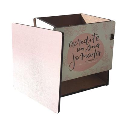 Imagem de Caixa Porta Chá De Madeira - Sobre.Voar