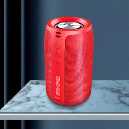 Imagem de Caixa Portátil Bluetooth 5.0 Sem Fio Subwoofer - Vermelho