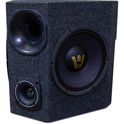 Imagem de Caixa Propaganda Volante Para Moto 10 Polegadas 600w Rms
