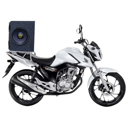 Imagem de Caixa Propaganda Volante Para Moto 10 Polegadas 600w Rms