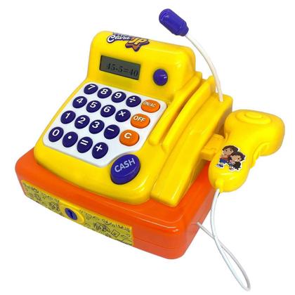 Caixa Registradora Maria Clara E Jp Com Calculadora Luz Som