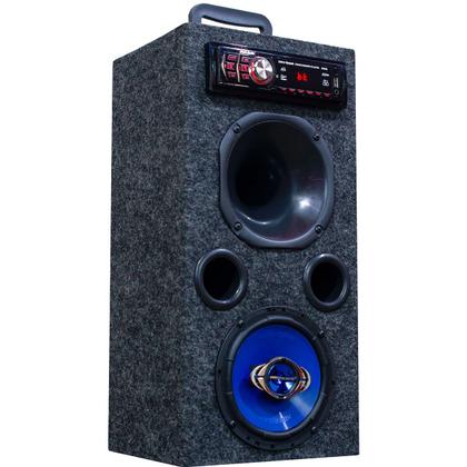 Imagem de Caixa Residencial Bob Corujinha Voz Ativa Bluetooth Usb