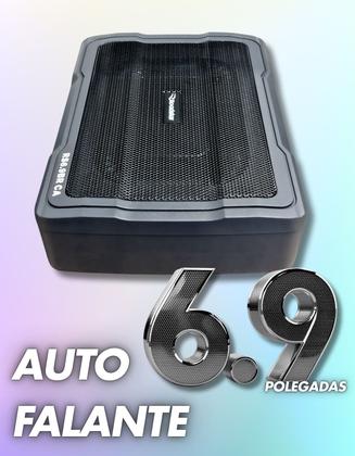 Imagem de Caixa Selada Amplificada Sub 6x9 Controle Graves Classe AB 150W RMS Controle Externo Universal