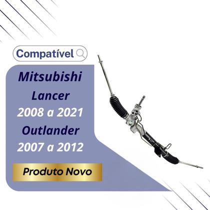 Imagem de Caixa Setor de Direção Hidráulica Compatível com Mitsubishi Lancer 2008 a 2021 Outlander 2.0 2007 a 2012