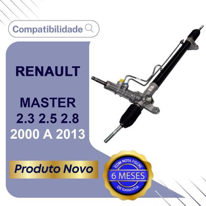 Imagem de Caixa Setor Direção Hidráulica Nova Renault Master 2.3 2.5 2.8 2000 a 2013