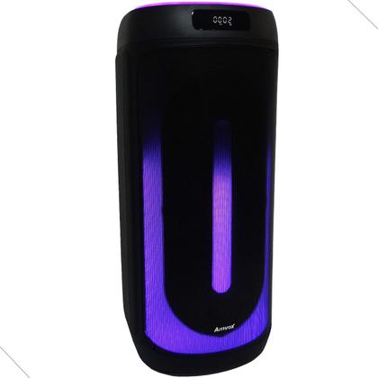 Imagem de Caixa Som Amplificada Bluetooth 1600W Rms Woofer Mp3 Usb Tws Bivolt ACA 1601 Festa II 2 Microfones