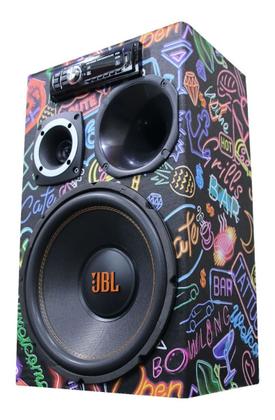 Imagem de Caixa Som Ativa Jbl Bluetooth Subwoofer 350w Modulo Taramps