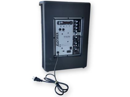 Imagem de Caixa som ativa passiva datrel 10p 400w rms tripé mesa mic