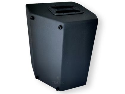 Imagem de Caixa som ativa passiva monitor retorno de palco 500w profis