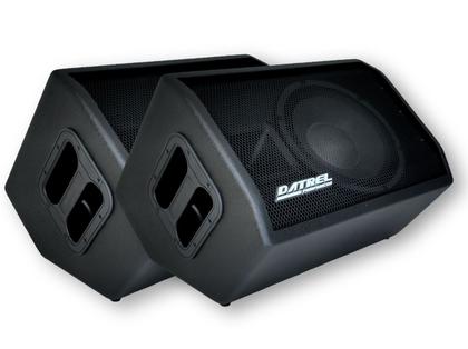 Imagem de Caixa som ativa passiva monitor retorno de palco 500w profis