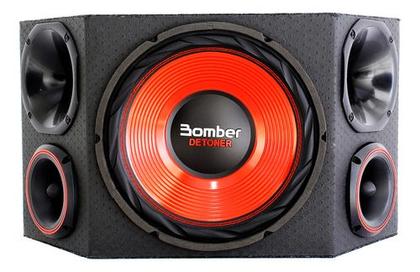 Imagem de Caixa Som Automotivo Sub Bomber Detoner 12 Pol Vermelho