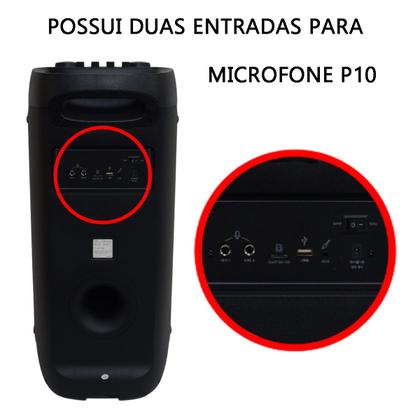 Imagem de Caixa Som Bateria 1000W Rms Portátil Bluetooth Amplificada Fm Usb Bivolt Vibe Sound Vs003