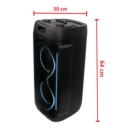 Imagem de Caixa Som Bateria 1000W Rms Portátil Bluetooth Amplificada Fm Usb Bivolt Vibe Sound Vs003